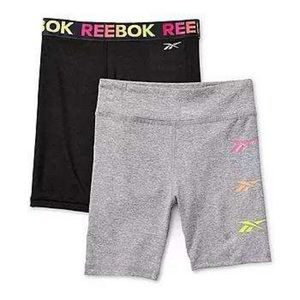 NWT Reebok 2pk Biker Shorts